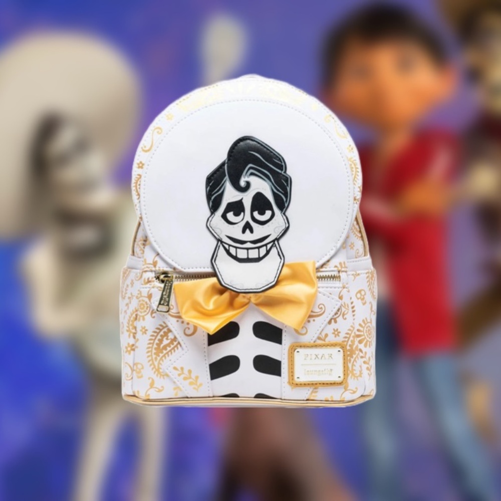 Loungefly Disney Villains Pixar Coco Ernesto Cosplay Mini Backpack